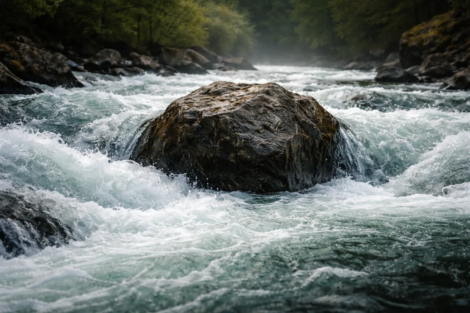 En un río turbulento, el Shabbat es la piedra que no detiene la corriente pero impide que todo sea arrastrado